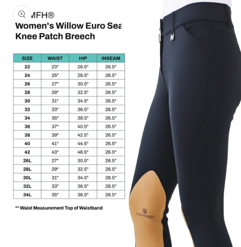 Romfh Willow Technical Knee Patch Breech