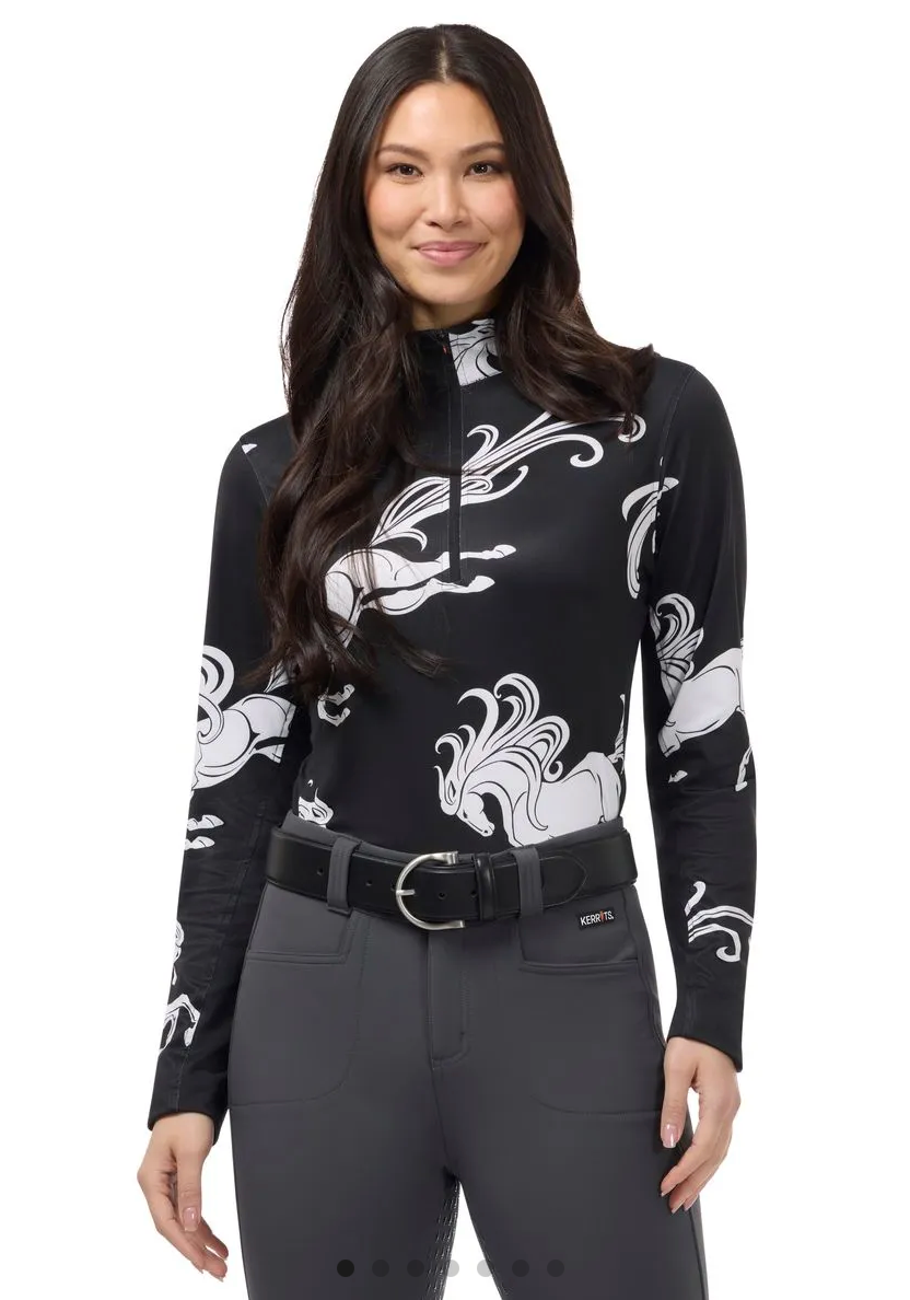 Kerrits - In The Zone Coolcore LS Print Shirt