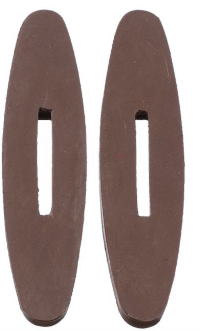 Equiroyal Rubber Rein Stops Black or Brown