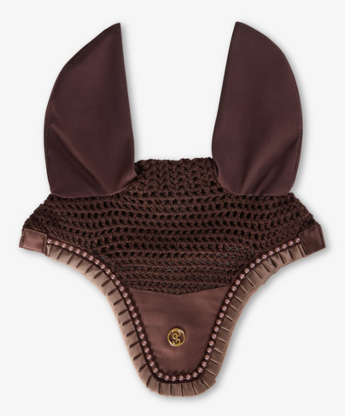 PS of Sweden - Ruffle Pearl Ear Bonnet