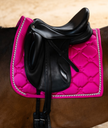 PS of Sweden - Original Monogram Saddle Pad - Hibiscus