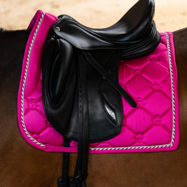 PS of Sweden - Original Monogram Saddle Pad - Hibiscus