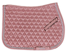 Embossed Leopard Satin All-Purpose Saddle Pad
