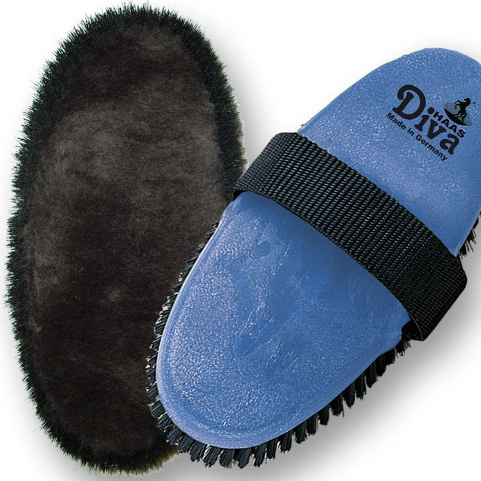HAAS - Mini Diva Lambswool Brush - Black