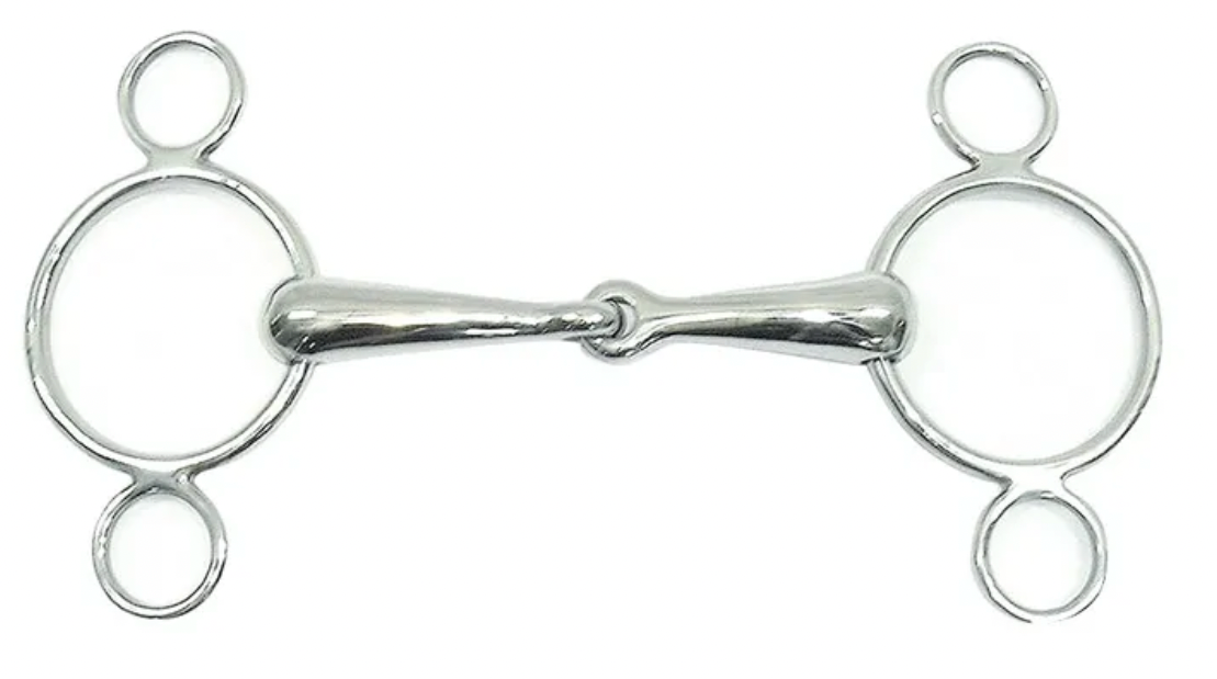 Pessoa 2-Ring Elevator Gag Bit
