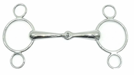 Pessoa 2-Ring Elevator Gag Bit