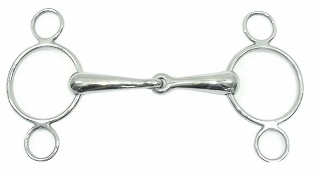 Pessoa 2-Ring Elevator Gag Bit