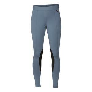 Kerrits Flow Rise Knee Patch Tights - Blue Shadow