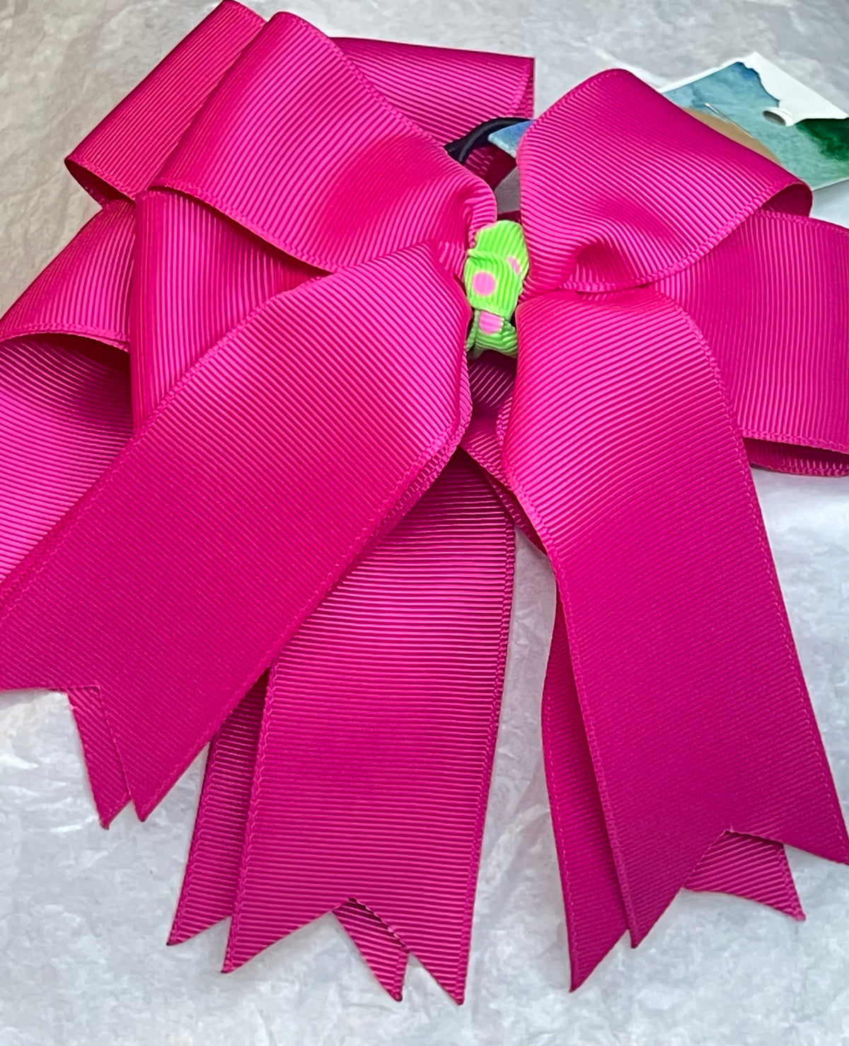 Black Stallion Designs - 6” Simple Equestrian Show Bows - Set of 2