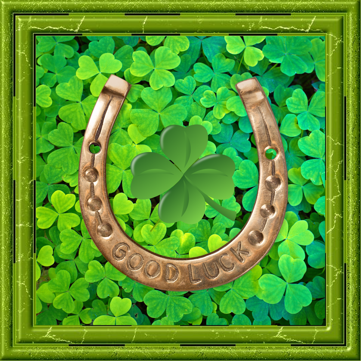 Framed Good Luck