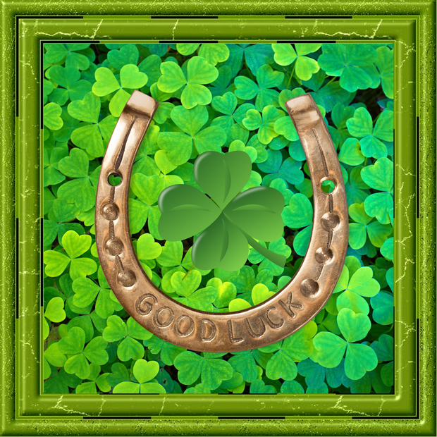 Framed Good Luck