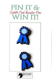 Pin It & Win It Saddle Pad Number Pins