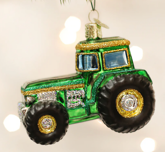 Old World Christmas - Tractor