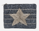 LeChic Beaded Dallas Cowboy Coin Pouch
