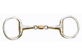 Centaur Double Jointed Copper Roll Eggbutt Bit