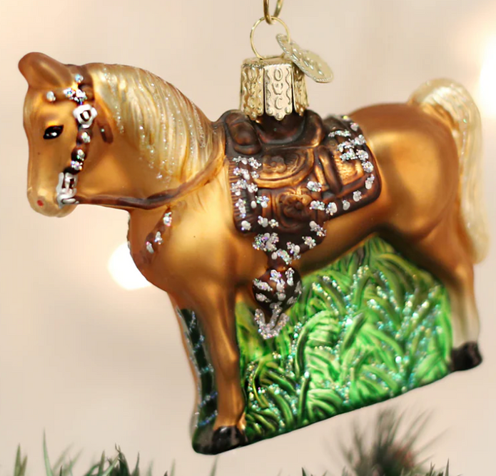 Old World Christmas - Western Horse