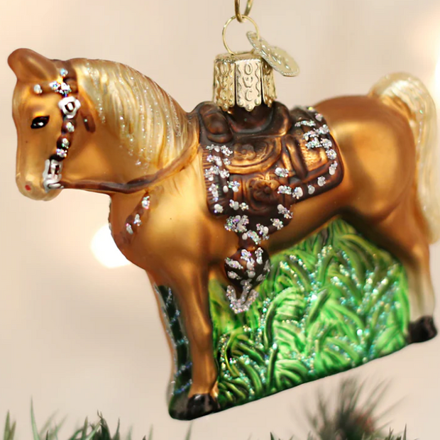 Old World Christmas - Western Horse
