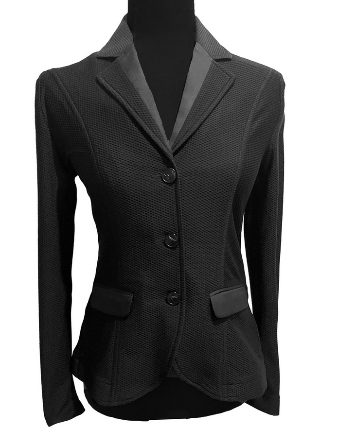 Anademi Mesh Show Coat - Black