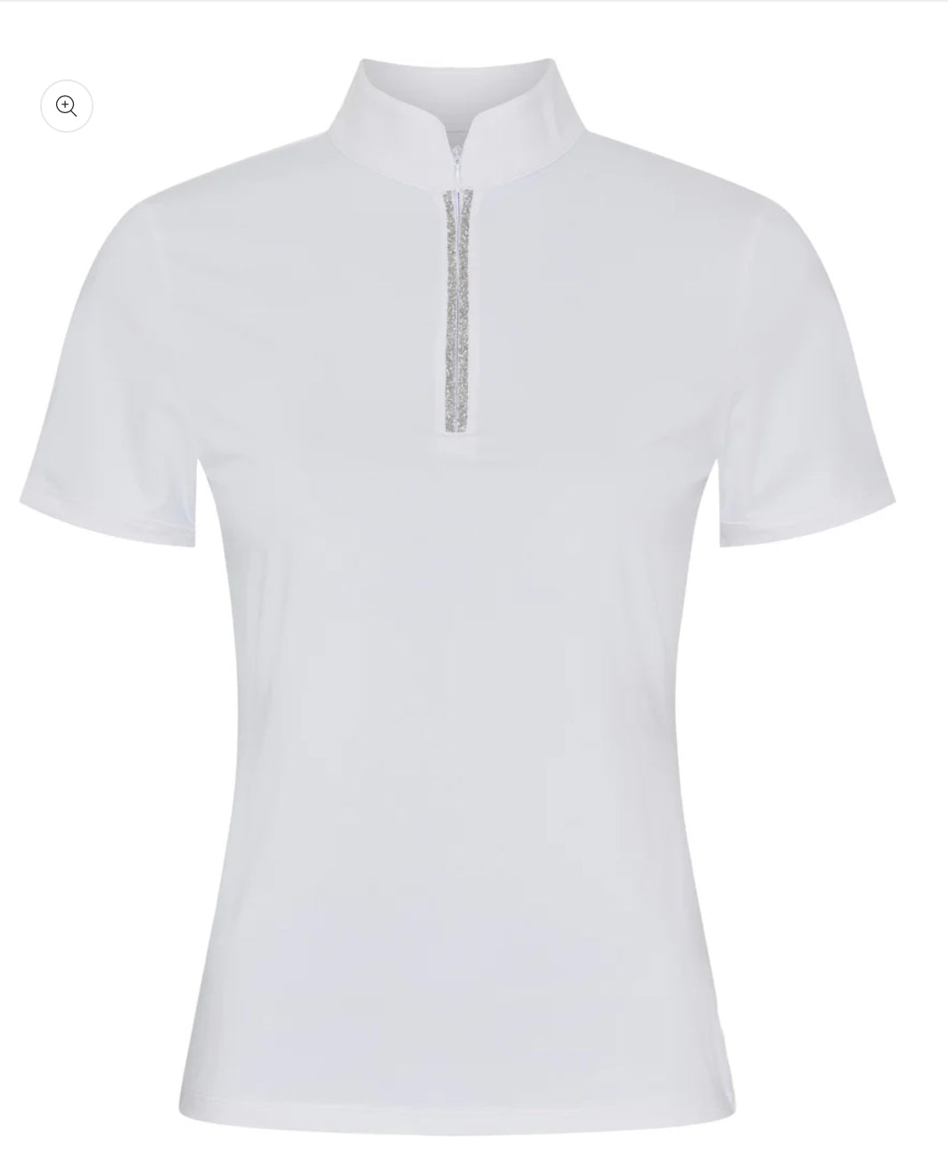 Catago Nice Short Sleeve Tech Show Shirt - White