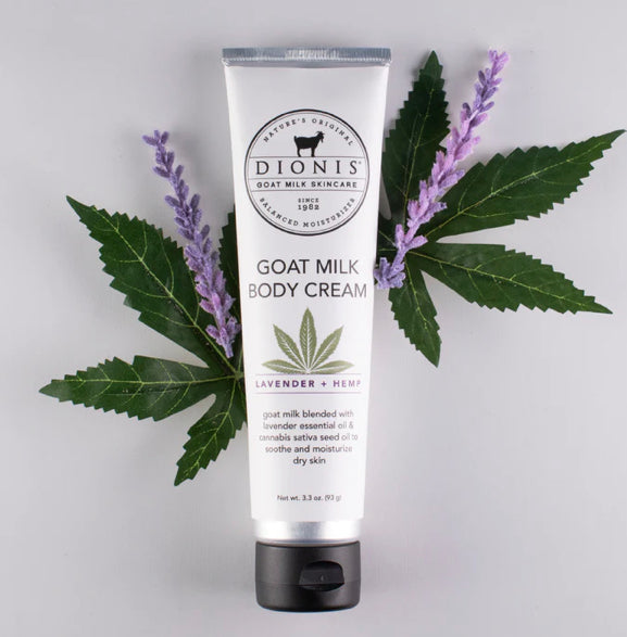 Dionis Goat Milk Body Cream - Lavender
