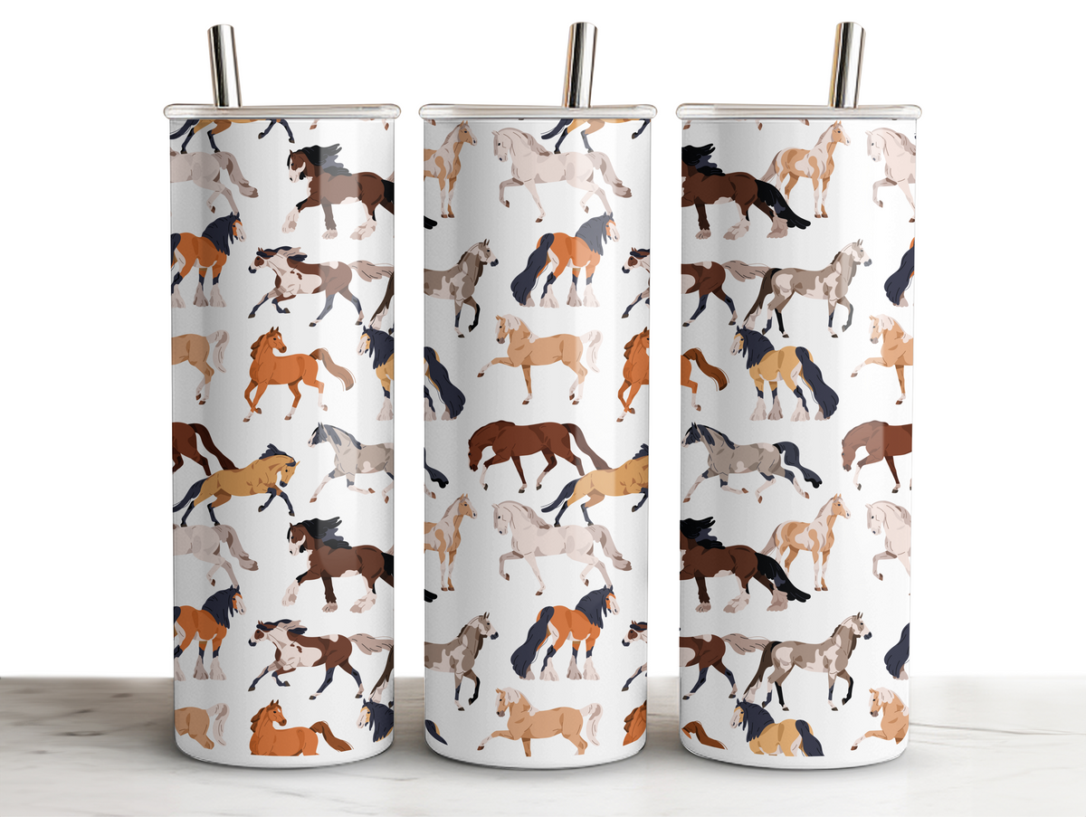 Horse Themed -  20oz Tumbler