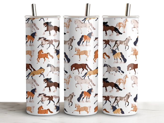 Horse Themed -  20oz Tumbler