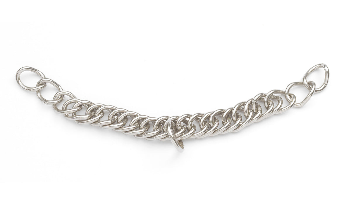 SS Double Link Curb Chain - 8.5