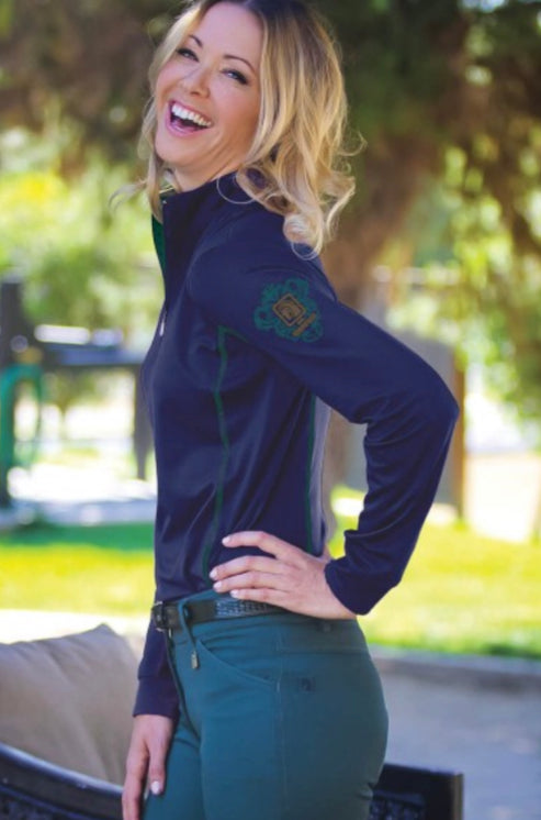Romfh Sarafina Knee Patch Breech - Winter Pine