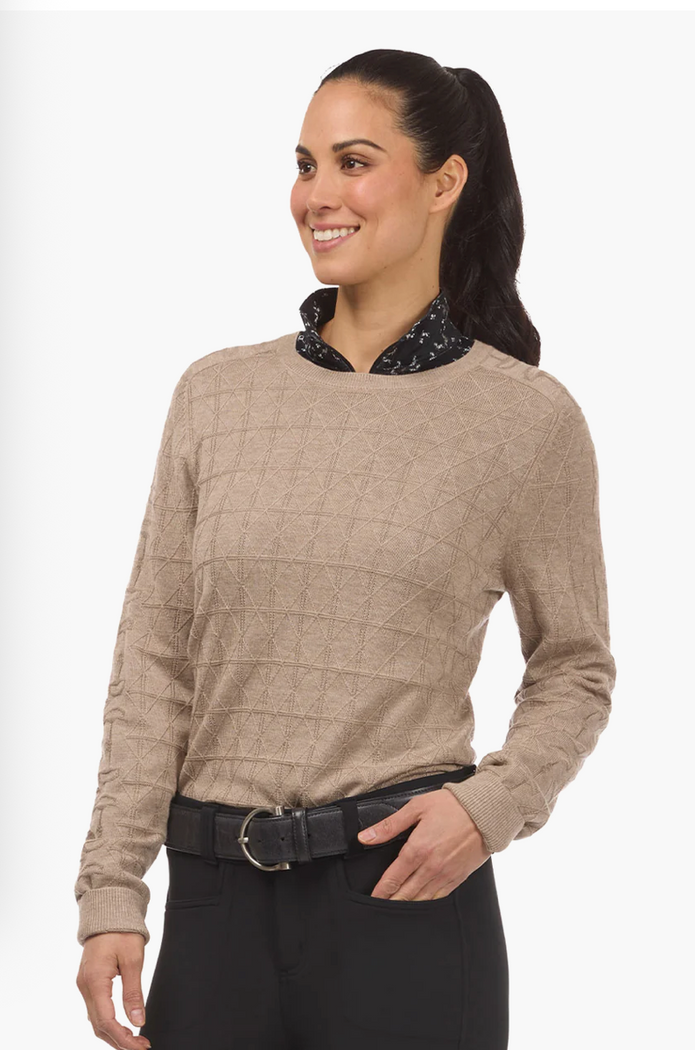 Kerrits Bit of Diamond Crew Neck Sweater