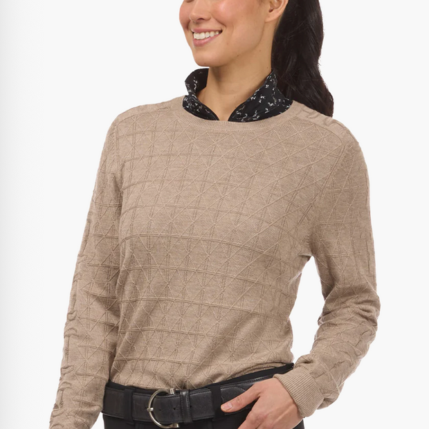 Kerrits Bit of Diamond Crew Neck Sweater