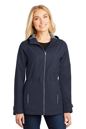 Navy Rain Slicker