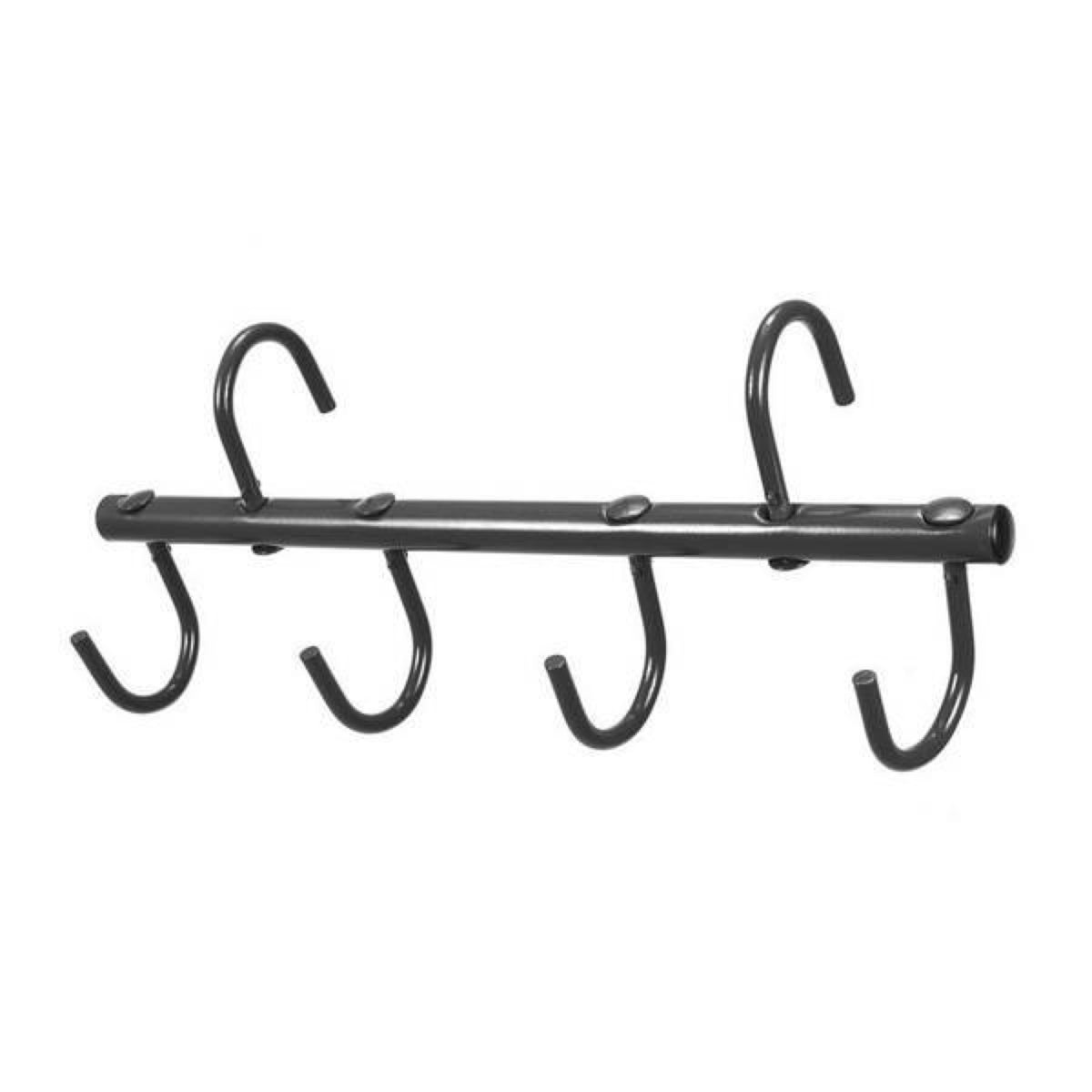 Black 4 - Hook Stall Rack