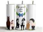Horse Themed -  20oz Tumbler