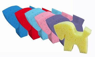 Pony Grooming Sponges - Set of 6