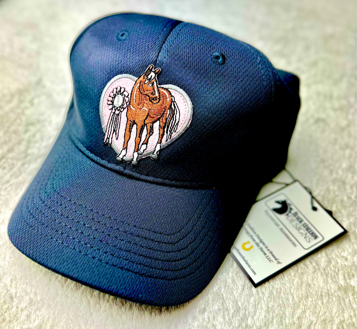 Black Stallion Designs - Embroidered Patch Caps