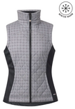 Kerrits Full Motion Quilted Vest - Peppercorn Herringbone