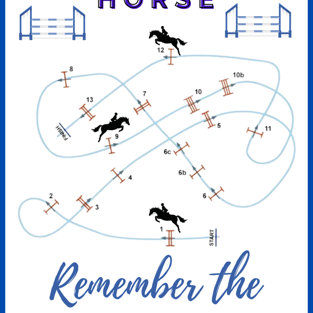 Stay on the Horse... Remember the Course
