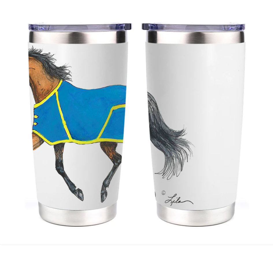 AWST Int'l 20 oz Stainless Steel Tumbler-Lila