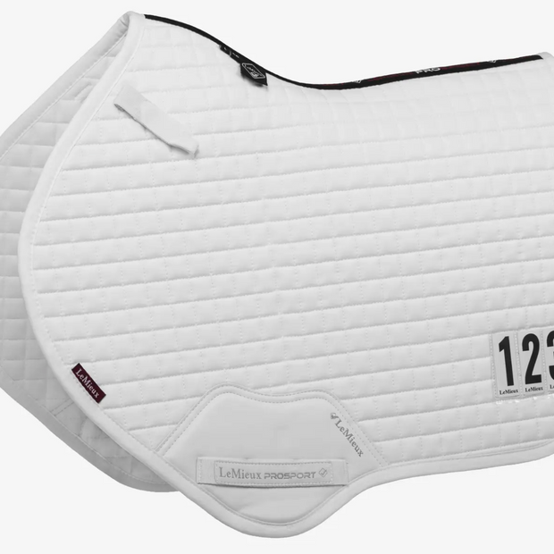 Cotton Close Contact Competition Square - White Pad