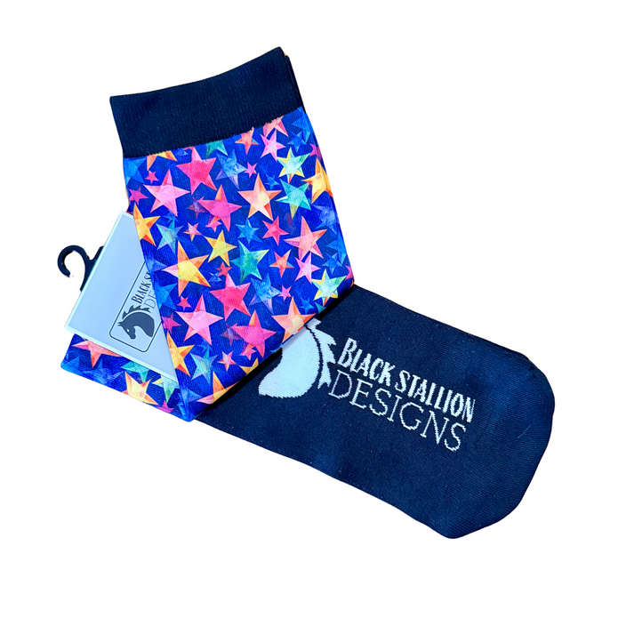 Black Stallion Designs - Equestrian Boot Socks - Child Size