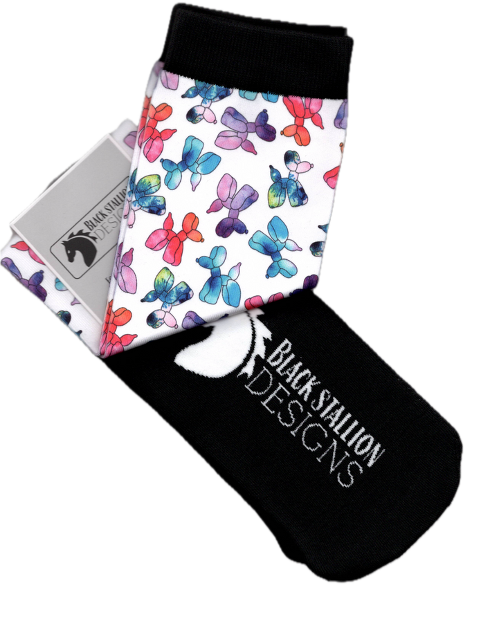 Black Stallion Designs - Equestrian Boot Socks - Child Size