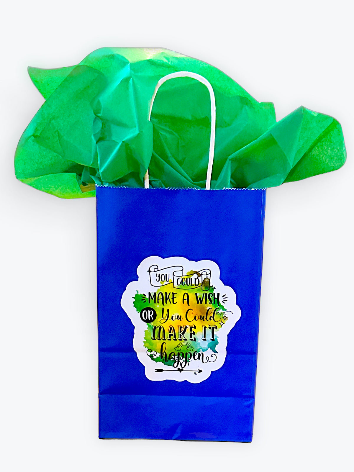 Small Gift Bag W/Tissue