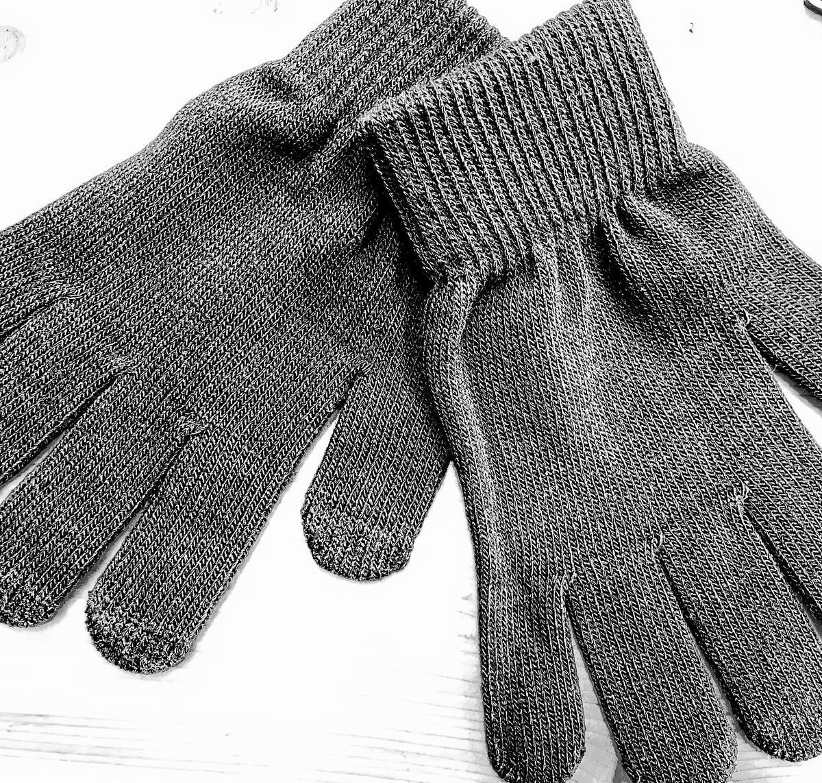 Black Knit Spectator Glove