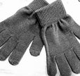 Black Knit Spectator Glove