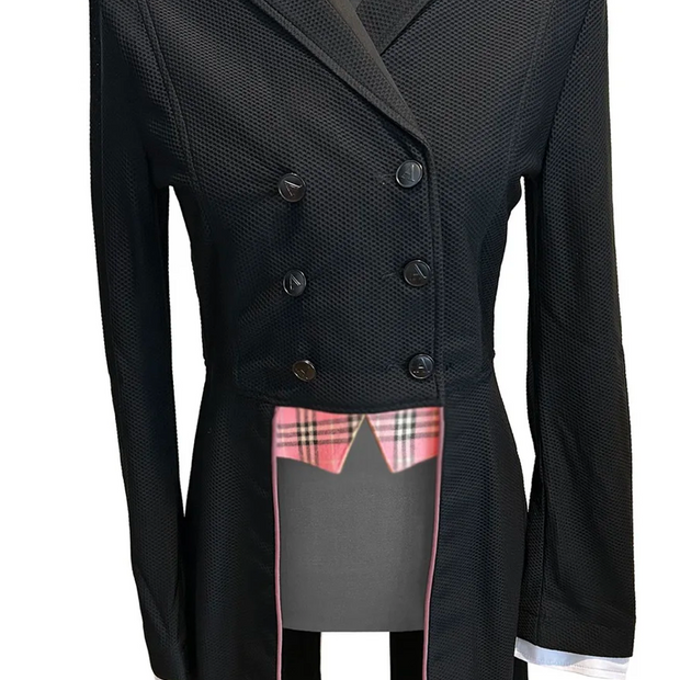 Anademi Ladies Shadbelly - Pink and Blue Piping