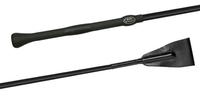 Fleck Jumping Bat Black Leather - 24"