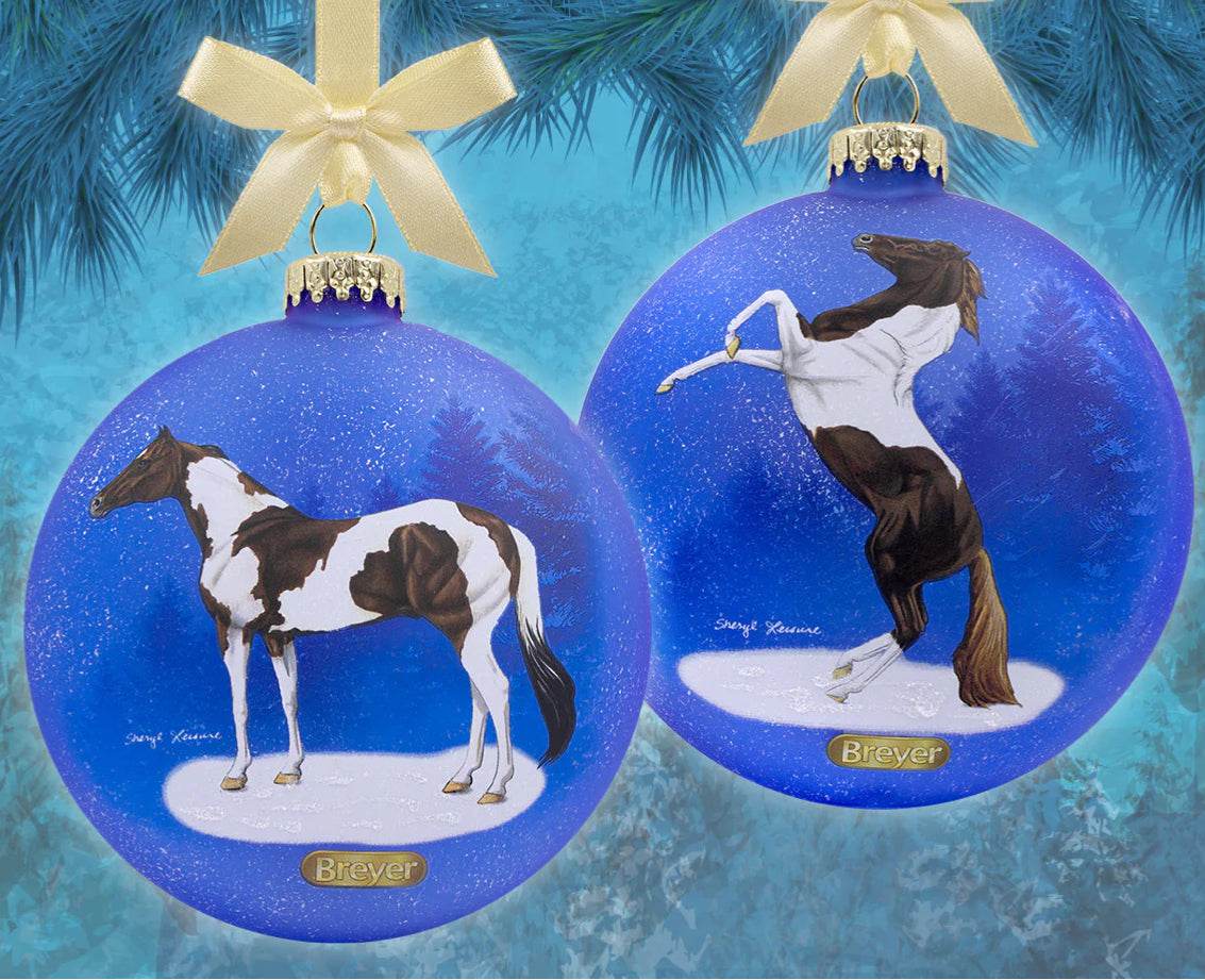 2022 Breyer Holiday Artist Signature - Pinto