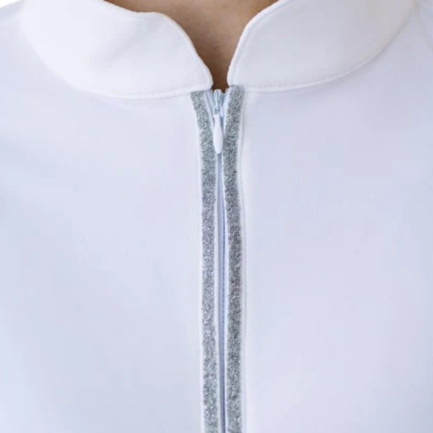 Catago Nice Short Sleeve Tech Show Shirt - White