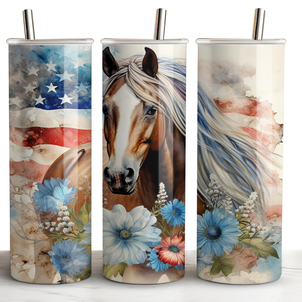 Horse Themed -  20oz Tumbler