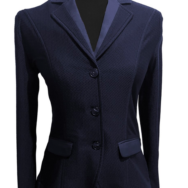 Anademi Mesh Show Coat - Youth Navy